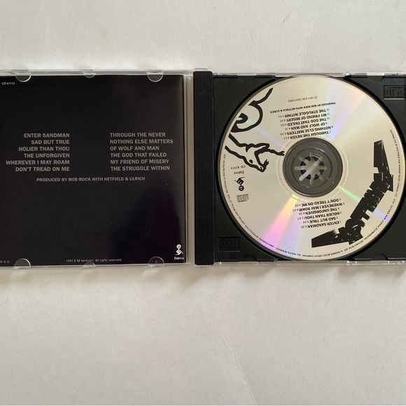 Metallica Black Album CD - Picture 3 of 3